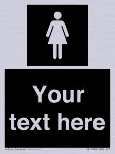 Custom information: black panel female